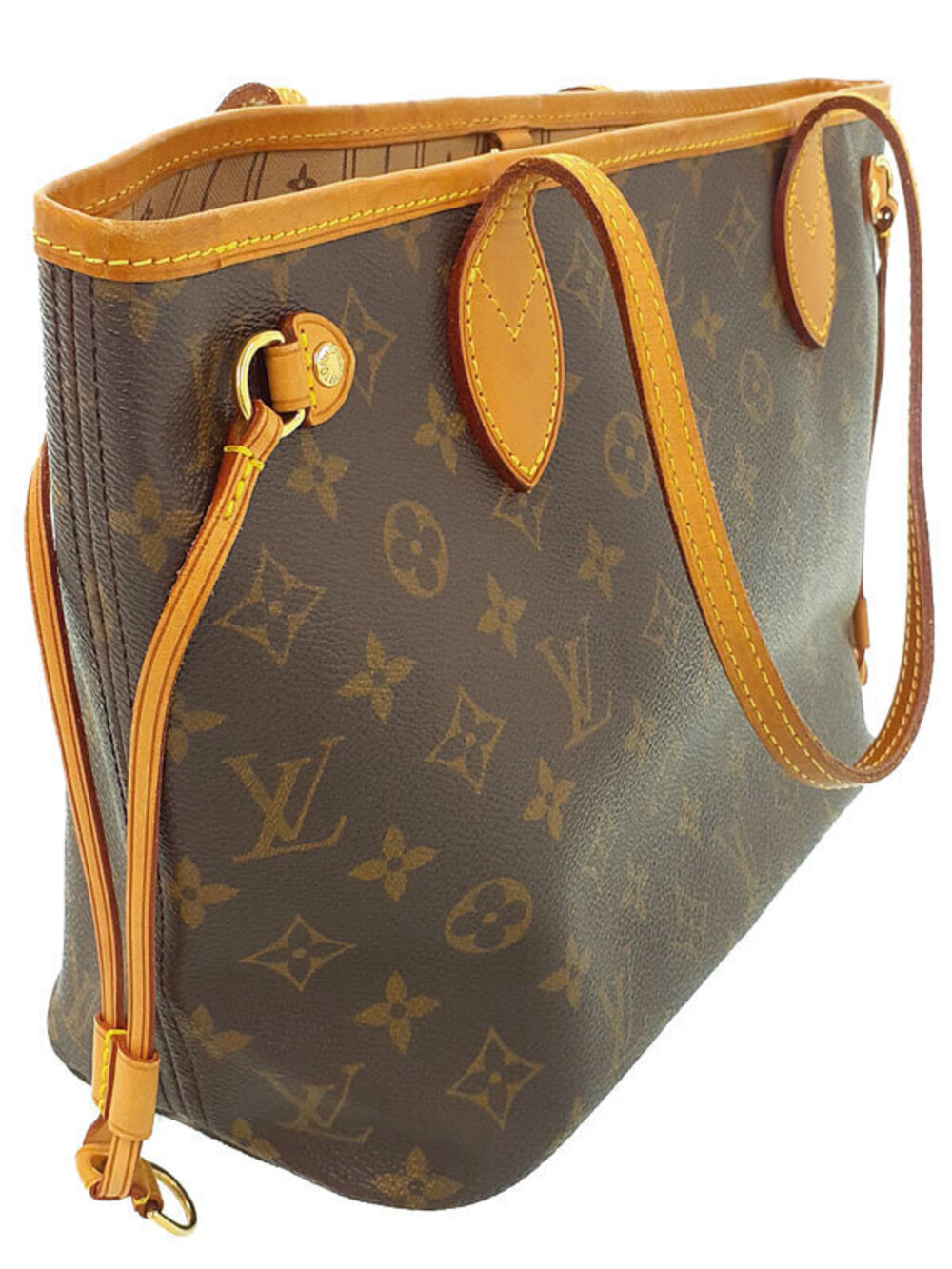 Louis Vuitton Monogram Tote Neverfull Bag Brown